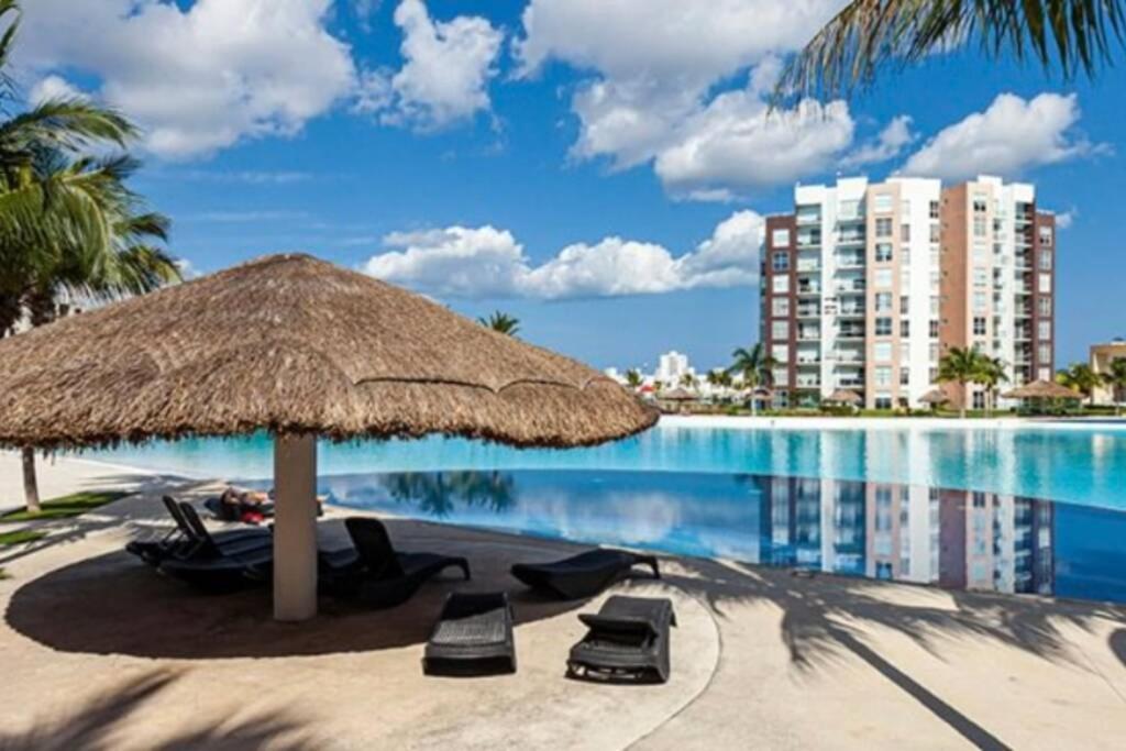 Departamento Dream Lagoons 칸쿤 외부 사진