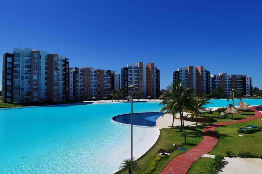 Departamento Dream Lagoons 칸쿤 외부 사진