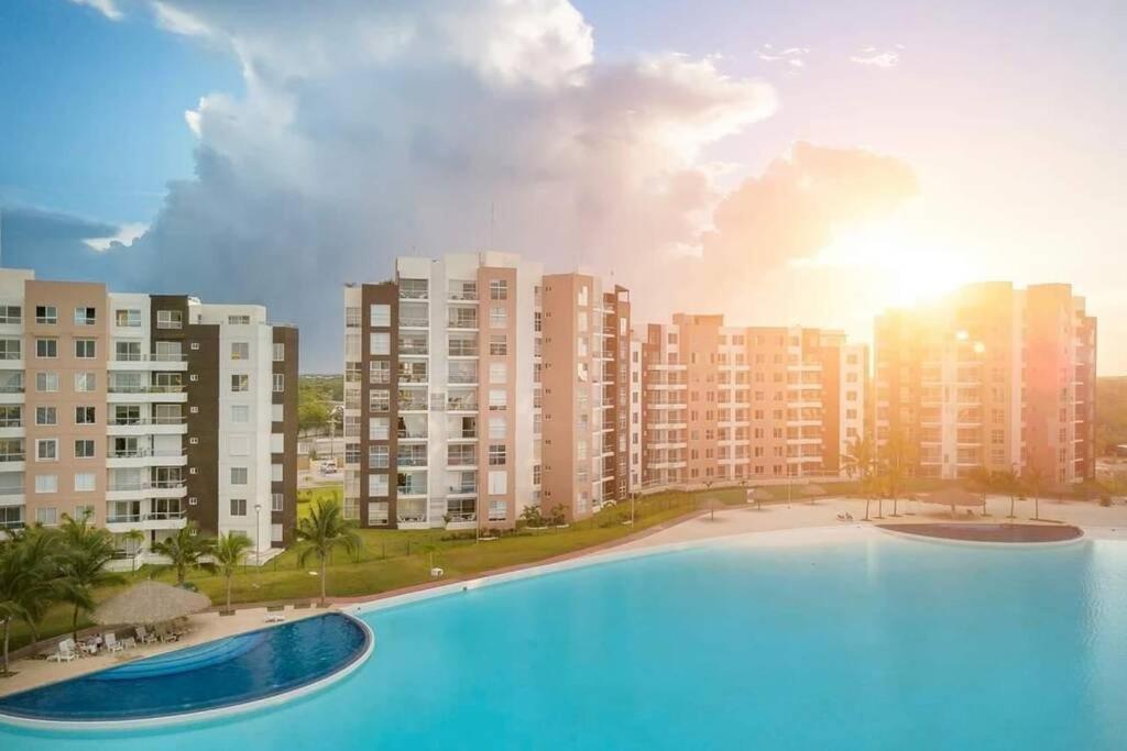 Departamento Dream Lagoons 칸쿤 외부 사진