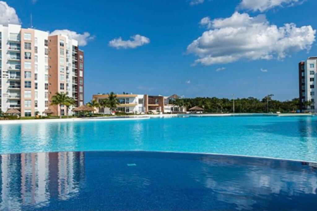 Departamento Dream Lagoons 칸쿤 외부 사진